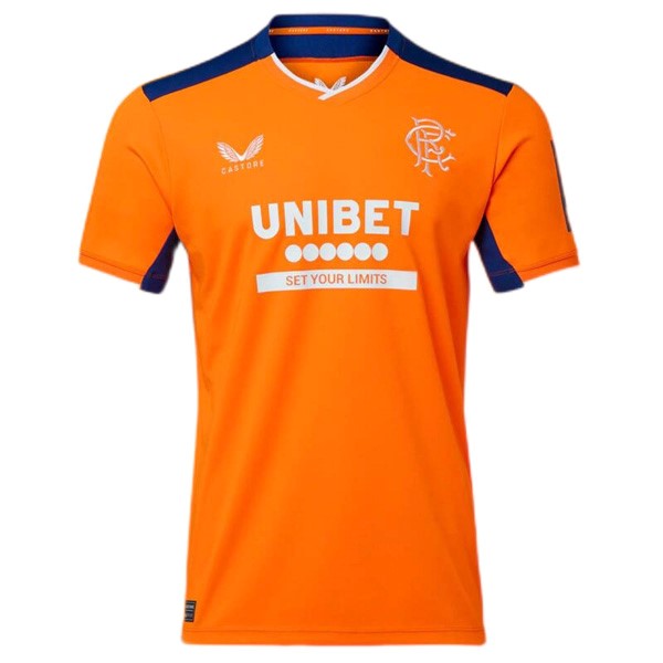 Tailandia Camiseta Rangers Tercera Equipación 2022/2023 Naranja